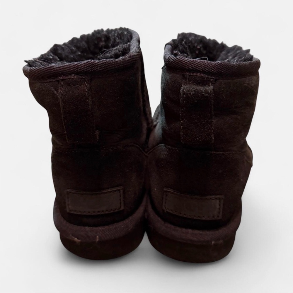 UGG Dark Brown Ankle Booties